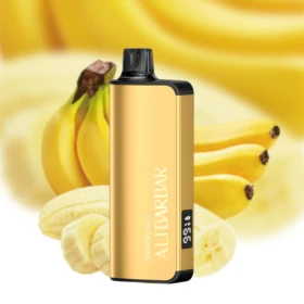 ALIBARBAR INGOT 9000 Puffs Banana Buzz Gold Vape