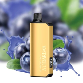 ALIBARBAR INGOT 9000 Puffs Blueberry Blast Gold Vape