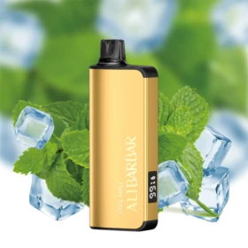 ALIBARBAR INGOT 9000 Puffs Cool Mint Gold Vape