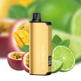ALIBARBAR INGOT 9000 Puffs Passionfruit Mango Lime Gold Vape