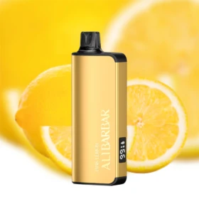 ALIBARBAR INGOT 9000 Puffs Pink Lemon Gold Vape