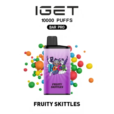 IGET BAR PRO 10000 FRUITY SKITTLES