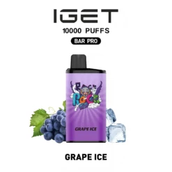 IGET BAR PRO 10000 Grape Ice disposable vape