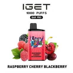 IGET BAR PRO RASPBERRY CHERRY BLACKBERRY