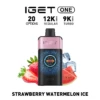 IGET ONE Vape 12000 Puffs Strawberry Watermelon Ice disposable vape